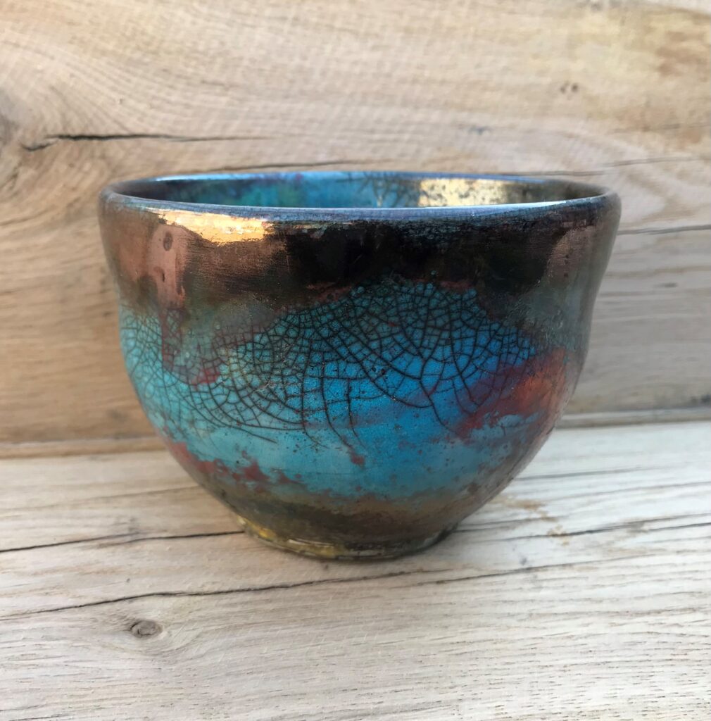 Glazed Raku full day pottery workshop, The Shire Workshops